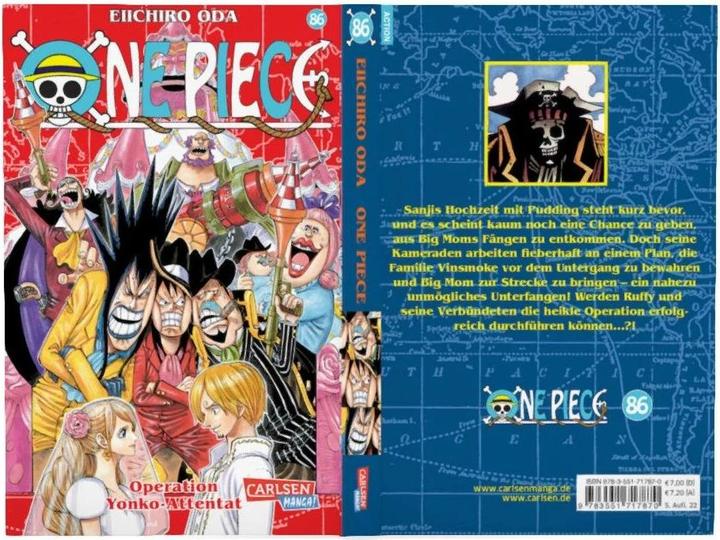 Produktbild One Piece 86 (Deutsch, Eiichiro Oda, 2018)