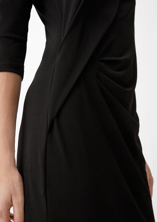 Actual product image Comma Kleid Jerseykleid mit Raffung (36)