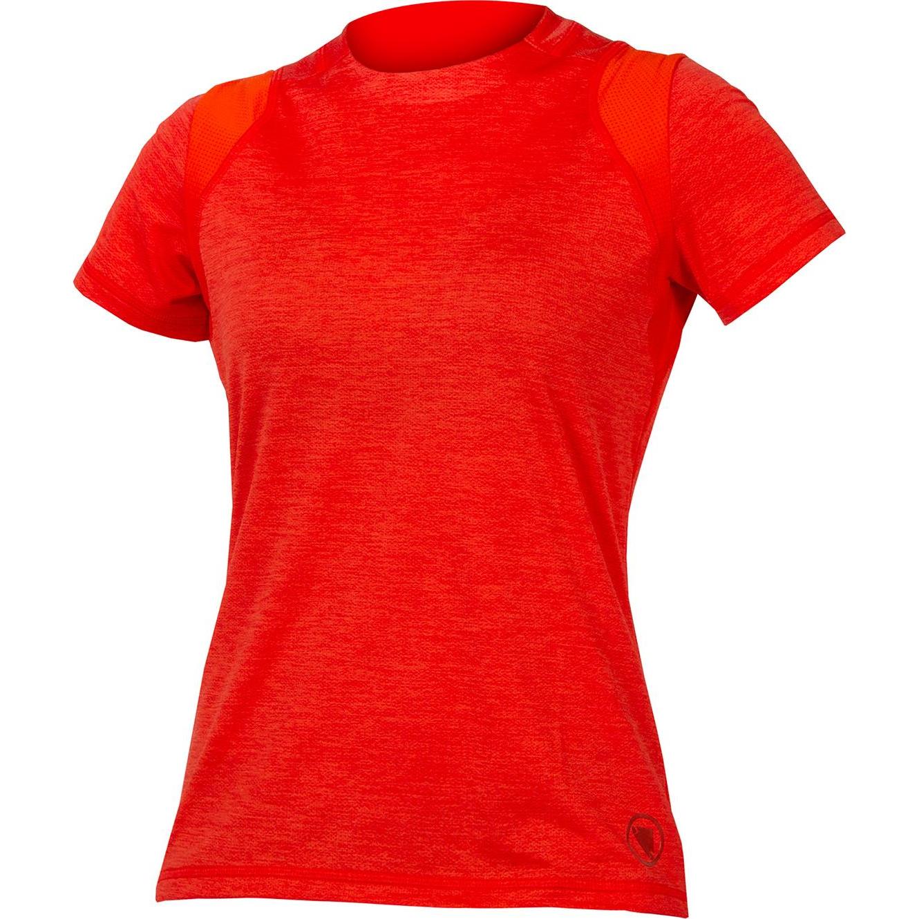 Endura, Damen, Velotrikot, Damen SingleTrack Trikot (kurzarm) (L), Orange, L