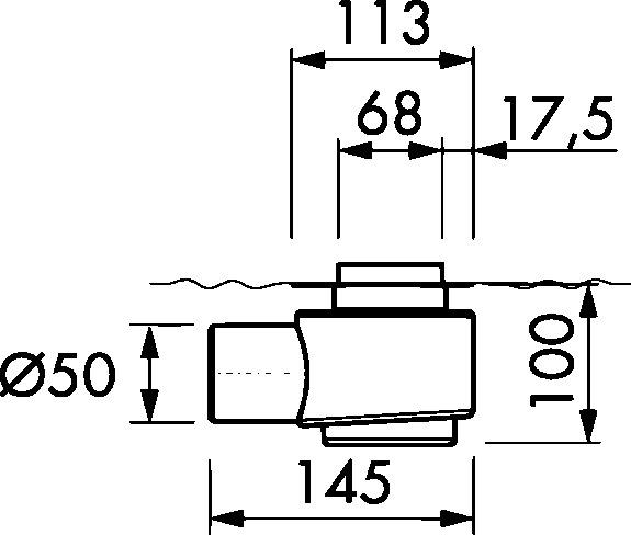 Produktbild Delphis Duschrinne (1100 mm)