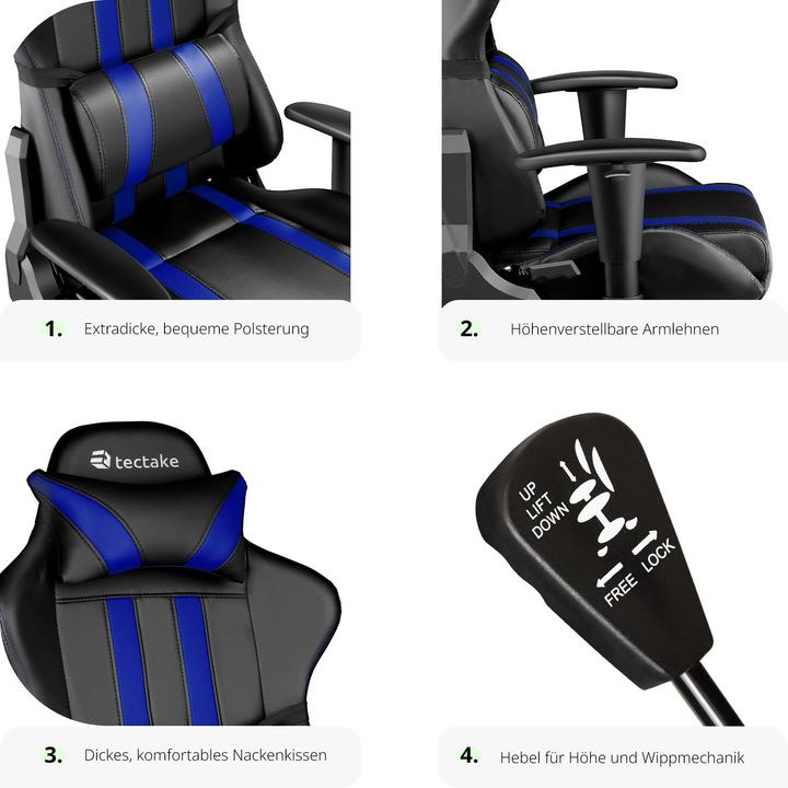 Actual product image tectake Premium Racing
