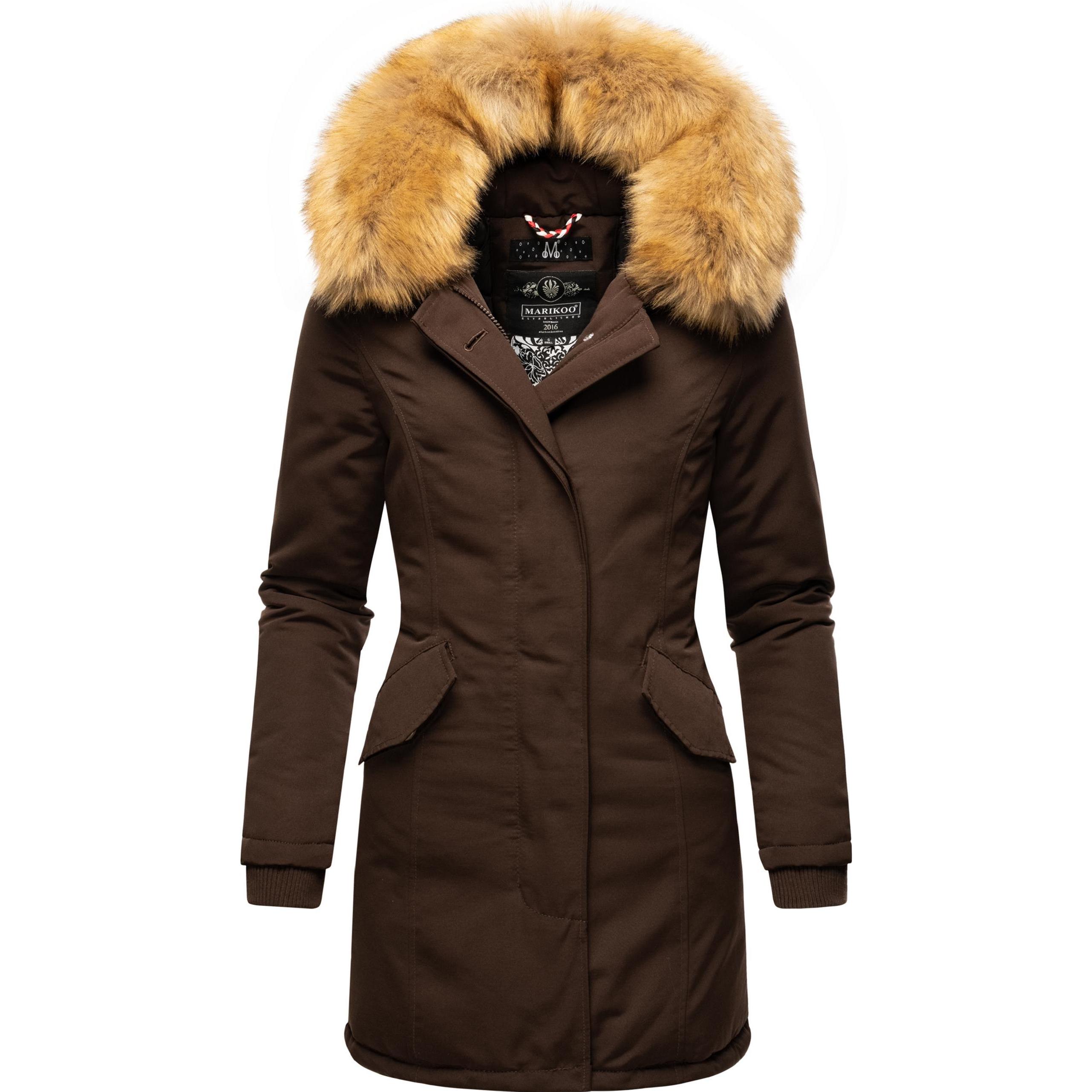 Marikoo, Damen, Jacke, Karmaa (S), Braun, S