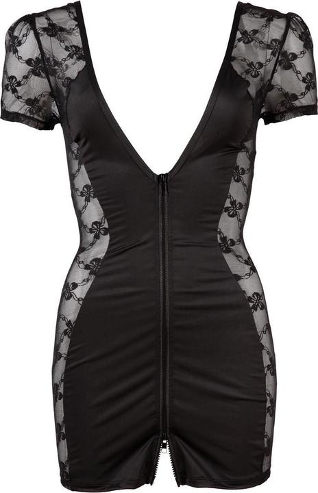 Image du produit Cottelli Collection Mini-robe avec zip et dentelle (M)