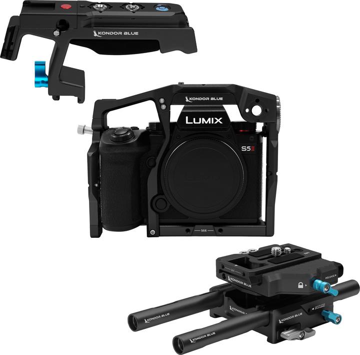 Produktbild Kondor Blue Panasonic LUMIX S5II/X Base Rig MKII (Raven Black)