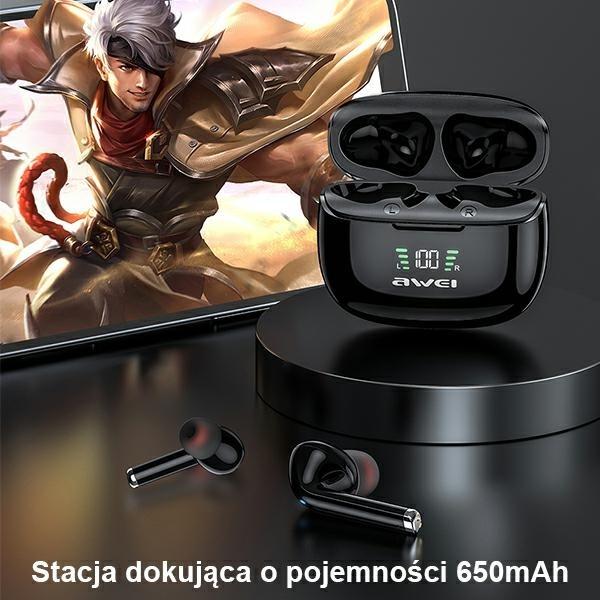 Actual product image Awei Wireless Bluetooth Headphones (ANC, 58 h, Wireless)