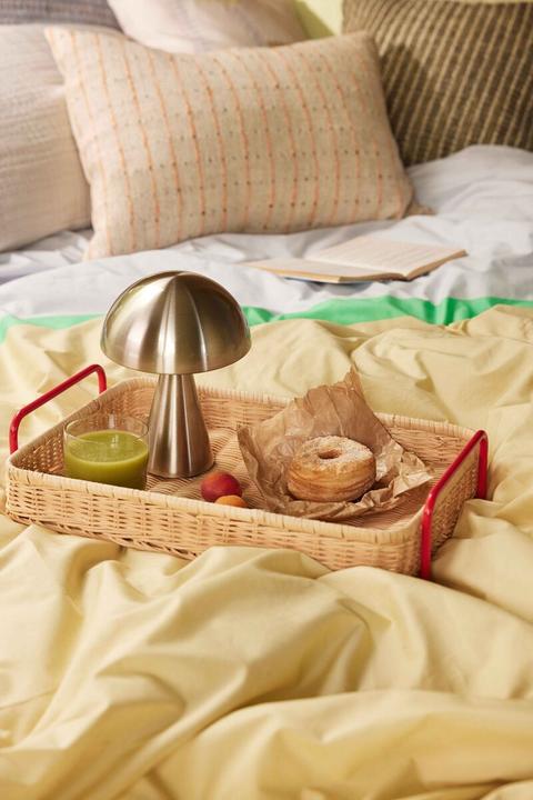 Immagine prodotto Hübsch Lampada portatile Mush in nichel (43 lm)