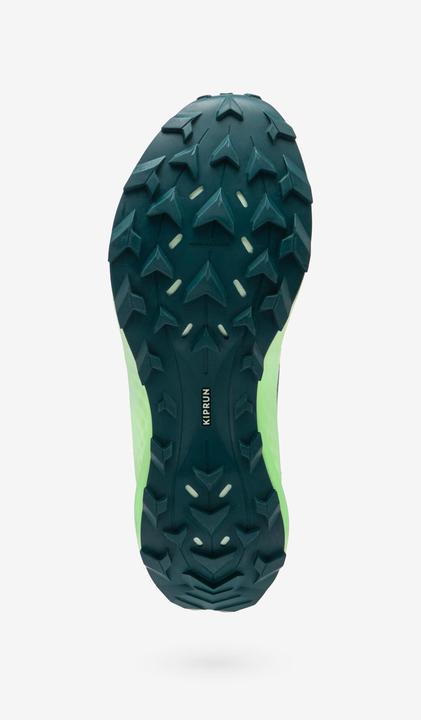 Produktbild Kiprun Laufschuhe Trailrunning Crosslauf Kinder - K500 Grip khaki (32)