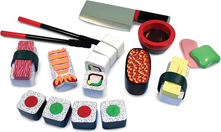 Actual product image Melissa & Doug sushi slicing
