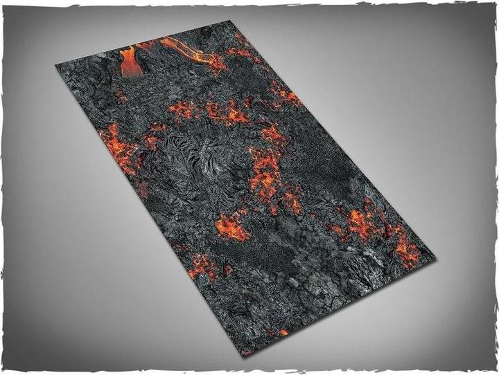 Actual product image Deep-Cut Studio 119MAT44X30M - Play Mat Realm of Fire, Mouse Pad Mat, size 112 × 76 cm (Plastic)