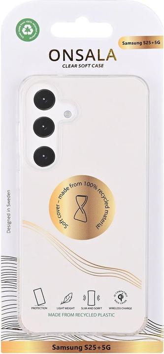 Produktbild Onsala Rückseite aus recyceltem transparentem TPU für Samsung S25+ 5G (Samsung Galaxy A25 5G)