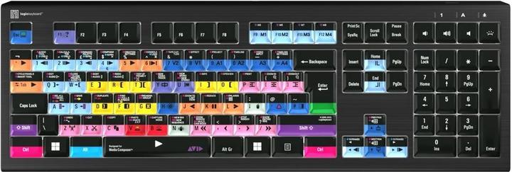 Immagine prodotto Logickeyboard Avid Media Composer Astra 2 Pro UK (PC) (Ing. Int., Cablato)