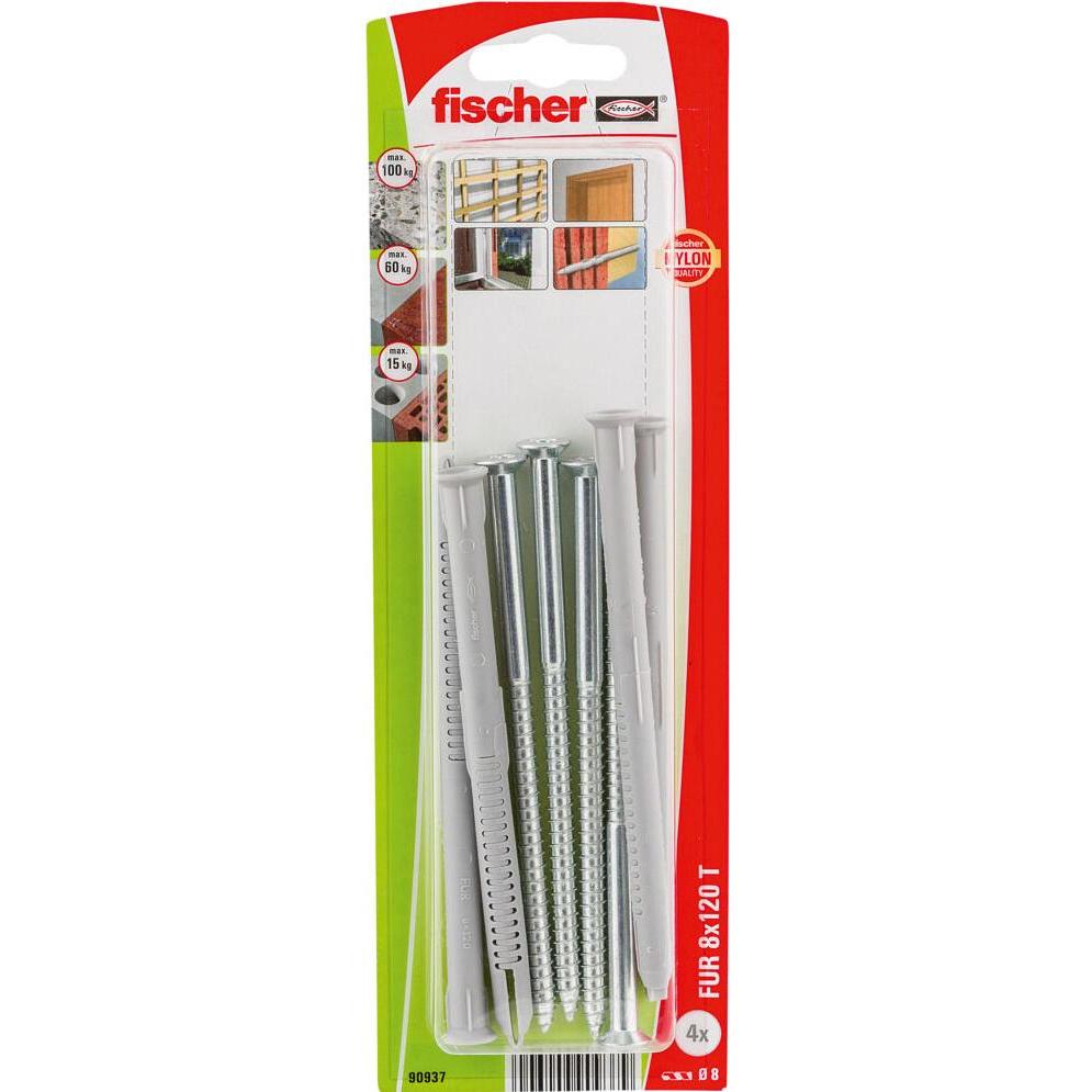 Fischer, Dübel, 90937 (4 Stk.)