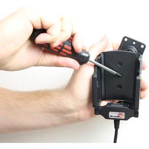 Thumbnail - Brodit KFZ-Ladestation, TS, 70e, Smartphone Halterung, Schwarz