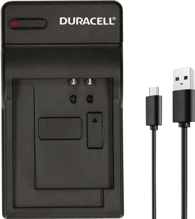 Produktbild Duracell Ladegerät mit USB Kabel für DR9700A/NP-FH50 (Kamera Akku Ladegerät)