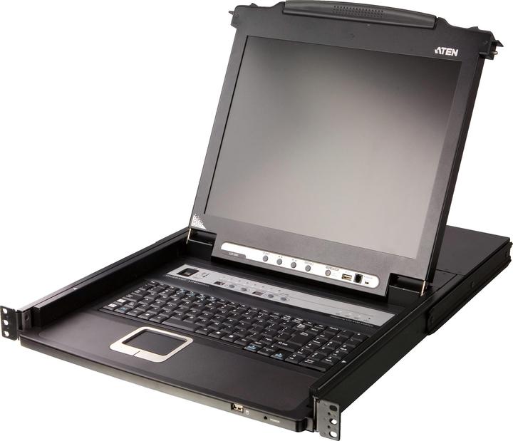 Aten Switch KVMP a 8 porte per LCD da 17"