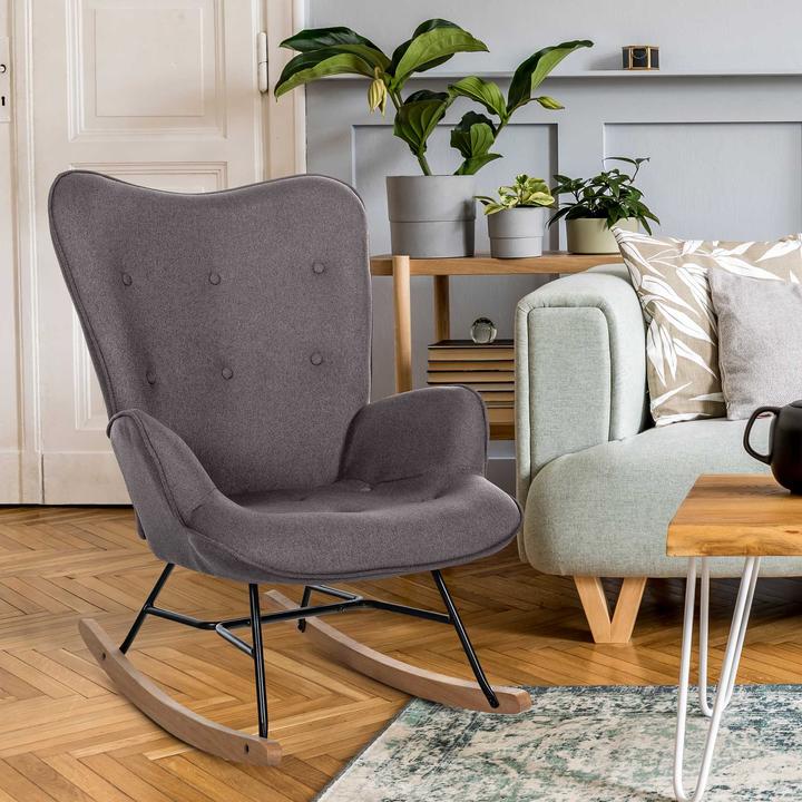 Actual product image CLP Chair Sanka Fabric, Dark Grey