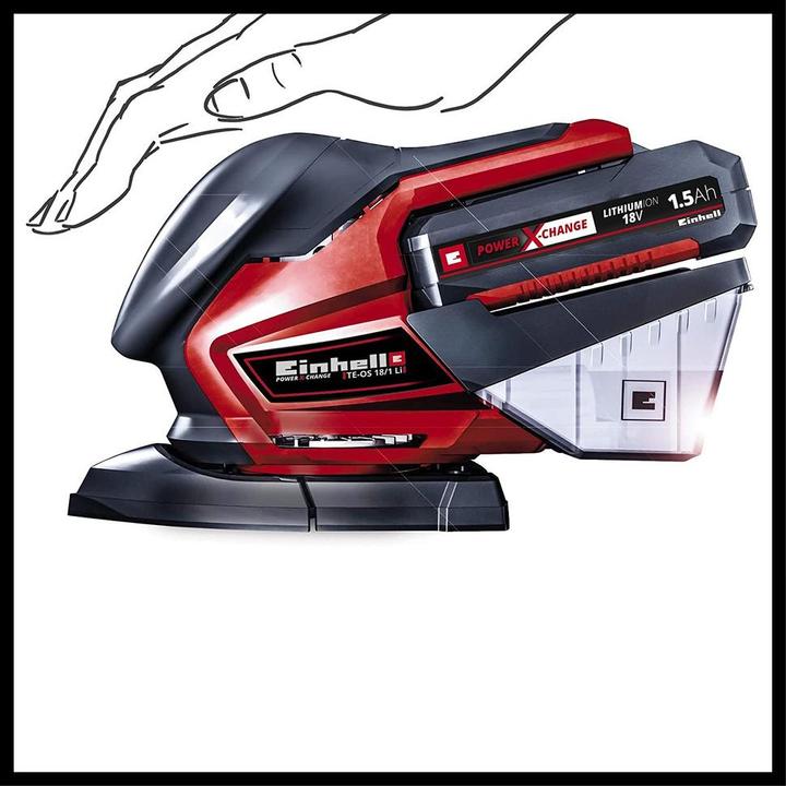 Actual product image Einhell TE-OS 18/150 Li Solo (Multi sanders)