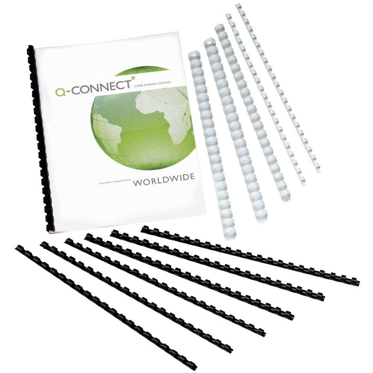Q-Connect, Bindegerät Zubehör, Plastikbinderücken rund