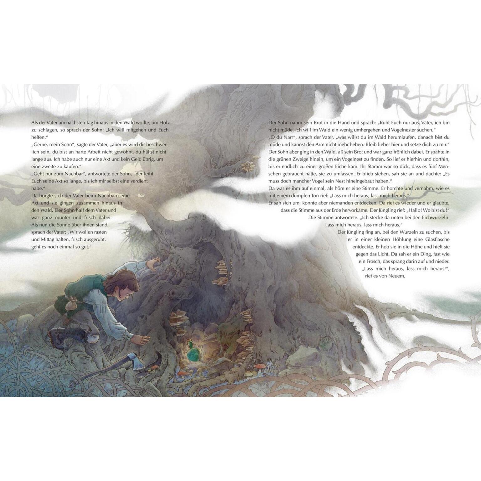 Thumbnail - grimmig & anders, Kinderbücher von Brüder Grimm, Hans Christian Andersen