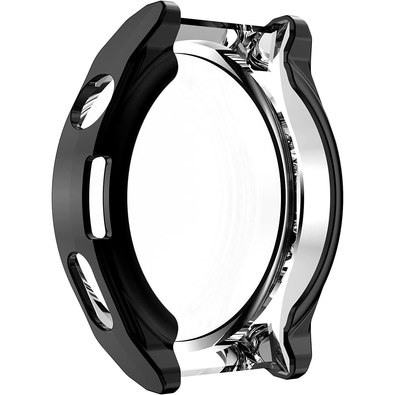 Thumbnail - Strap-it TPU-Hülle (Silikon), Uhrenarmband, Schwarz