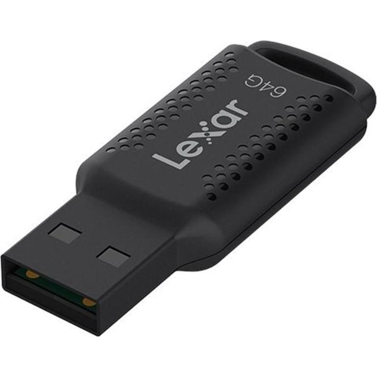 Lexar JumpDrive V400 USB 3.0 (128 GB, USB 3.0), USB Stick, Schwarz