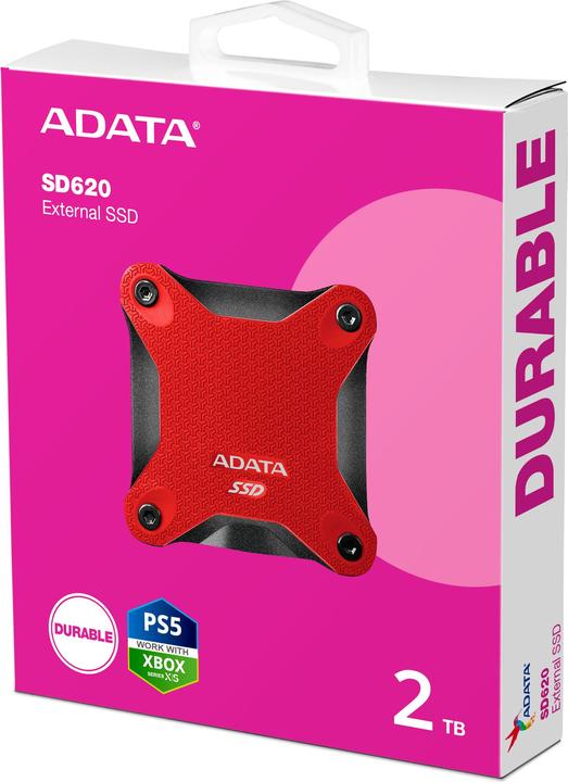 Productafbeelding Adata DYSK SSD SD620 2TB ROOD (2 TB)