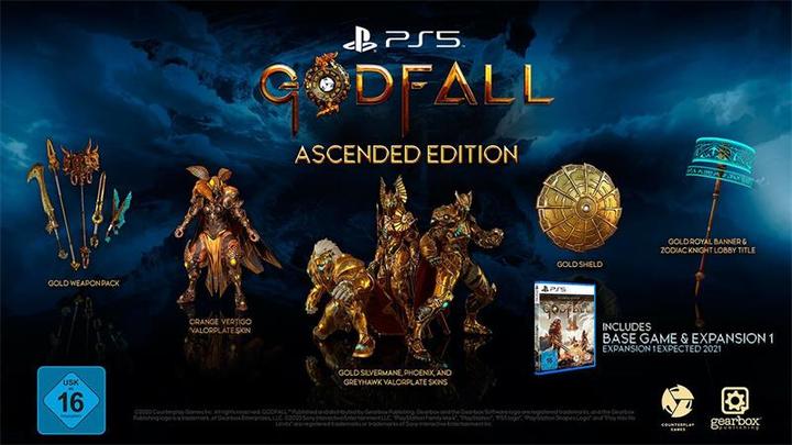 Actual product image Gearbox Godfall - Ascended Edition (PS5, DE)
