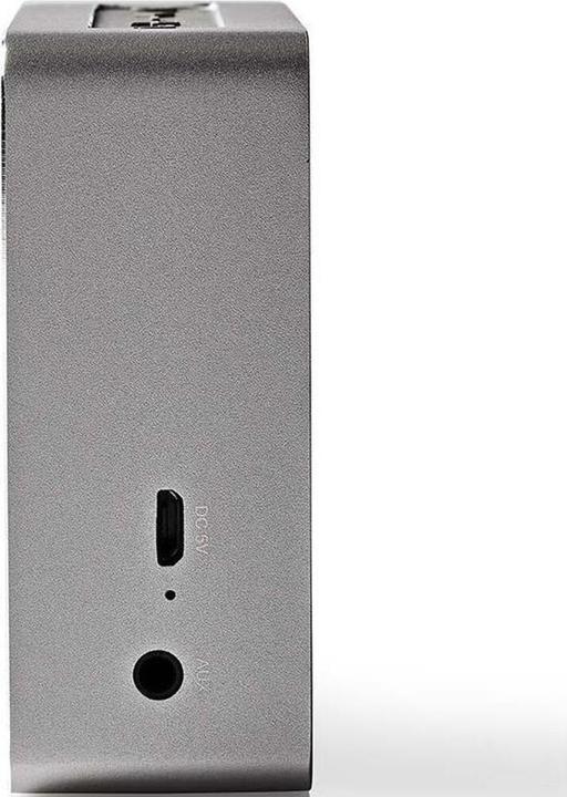 Produktbild Nedis SPBT-1002 Bluetooth Lautsprecher Gun Metal Grau (20 h, Akkubetrieb)