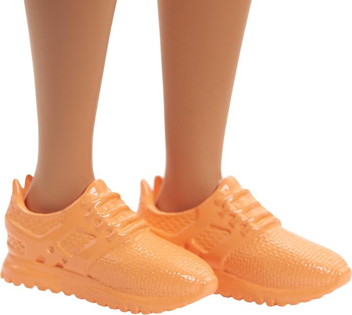 Produktbild Barbie Fashionistas Puppe mit Streifenkleid