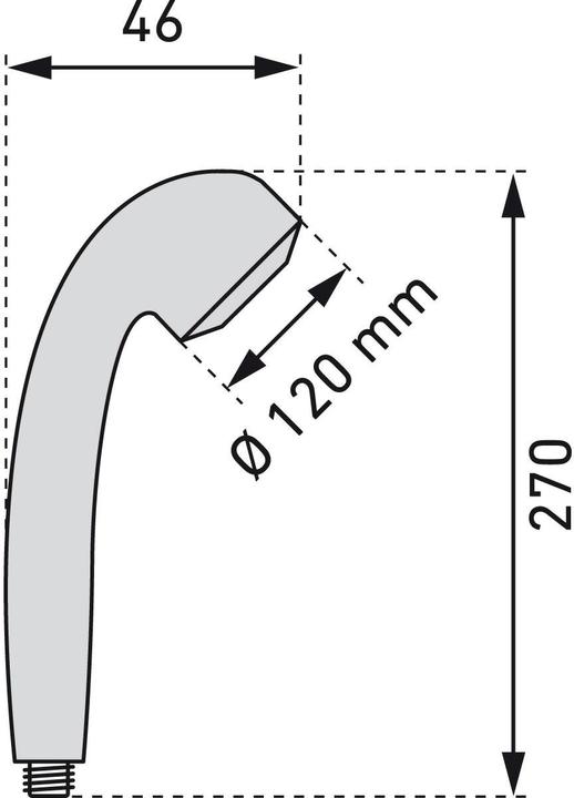 Produktbild Diaqua Tabit (3 Strahlarten, 10 l/min)