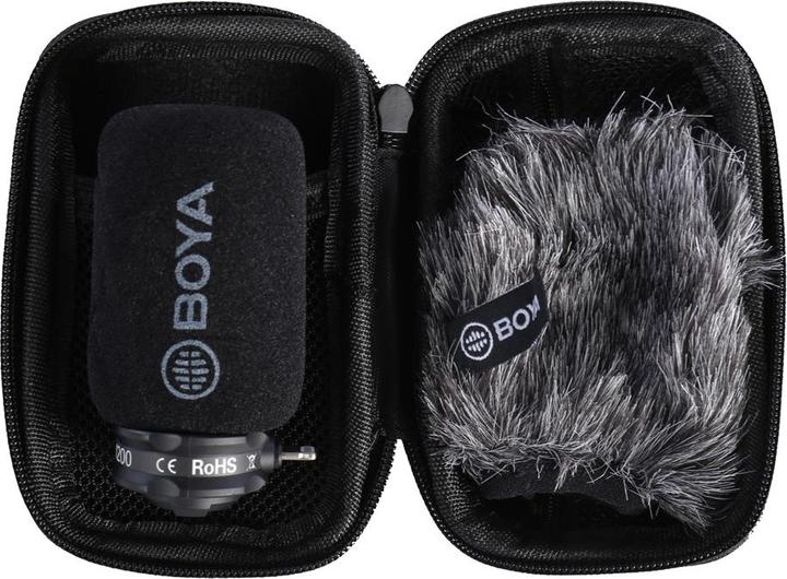 Actual product image Boya BY-DM200 stereo condenser microphone