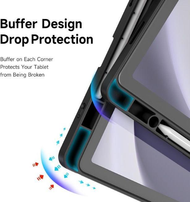 Immagine prodotto Dux Ducis Magi Series Bookcover Hülle (Samsung Galaxy Tab A11+, Samsung Galaxy Tab A9+)