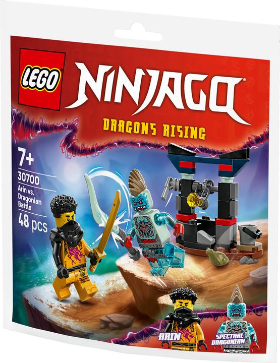 Produktbild LEGO Arins Duell mit dem Drachenmenschen (30700, LEGO Ninjago)