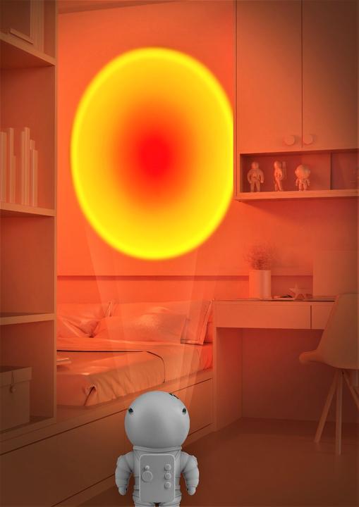 Actual product image Mobility on Board Astrolight Orange sunset