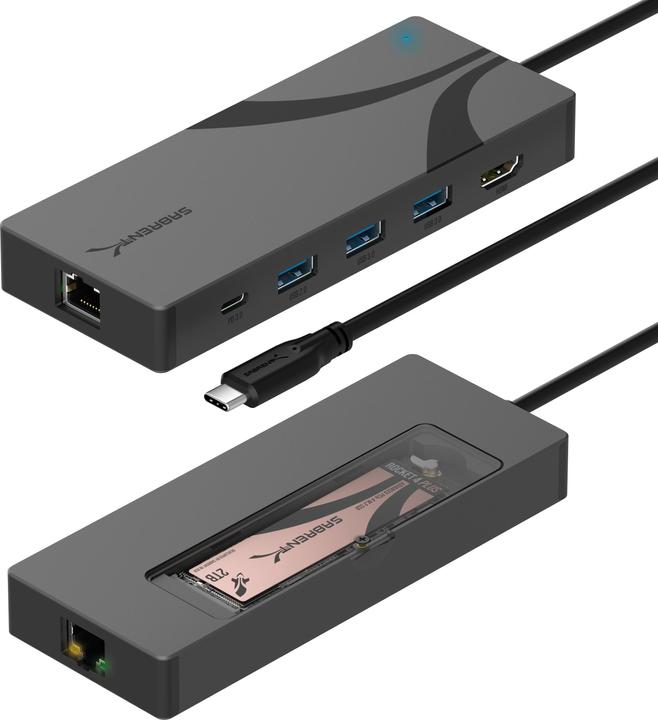 Immagine prodotto Sabrent HB-6PNV (USB-C, 6 porte)