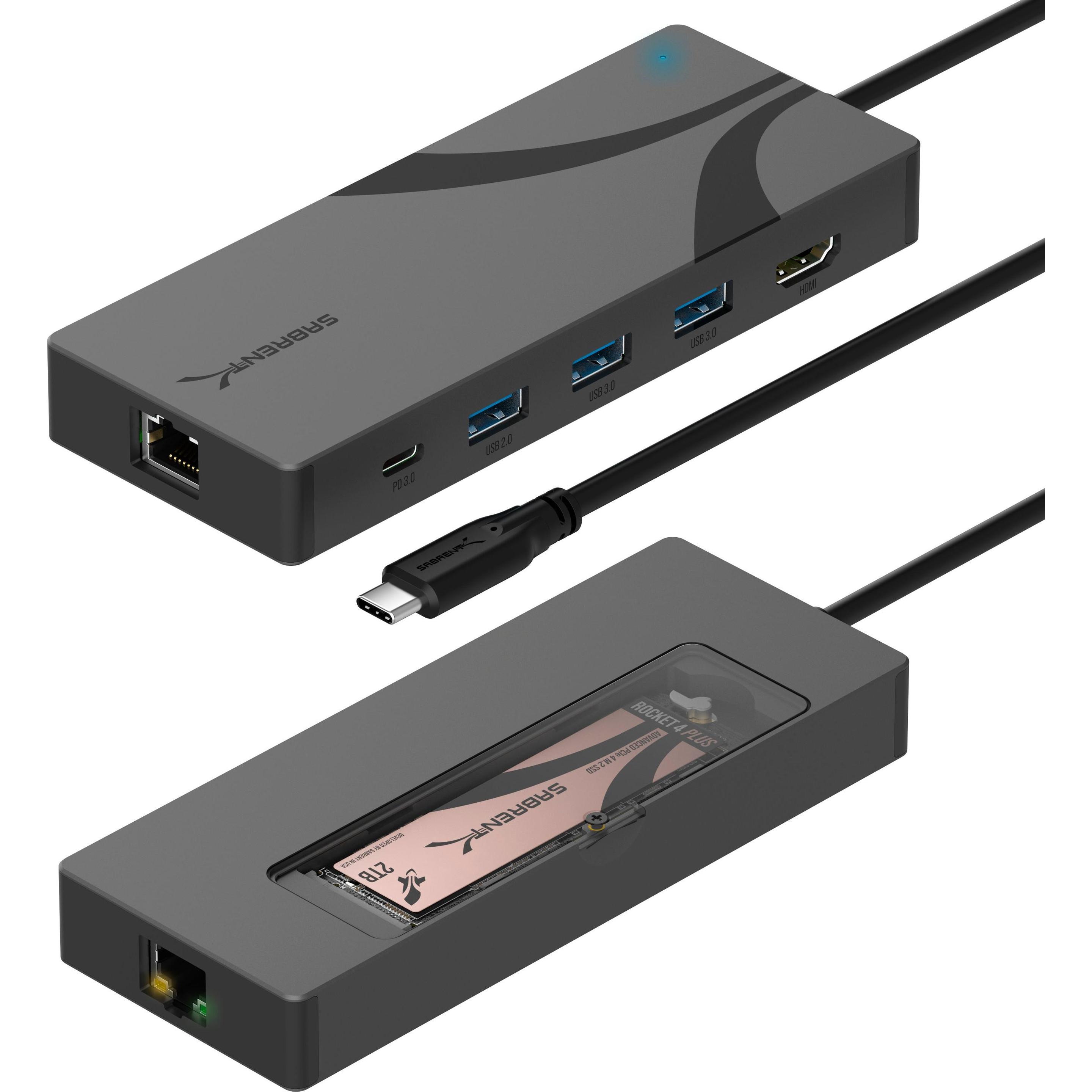 Sabrent HB-6PNV (USB-C, 6 Ports) (HB-6PNV)