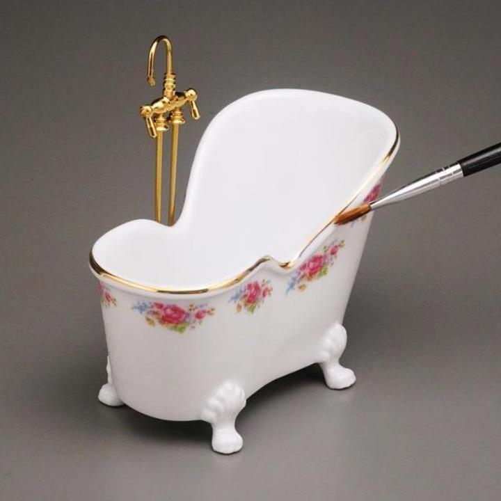 Image du produit Reutter 001.772/0 - Baignoire sabot "Dresdner Rose", miniature