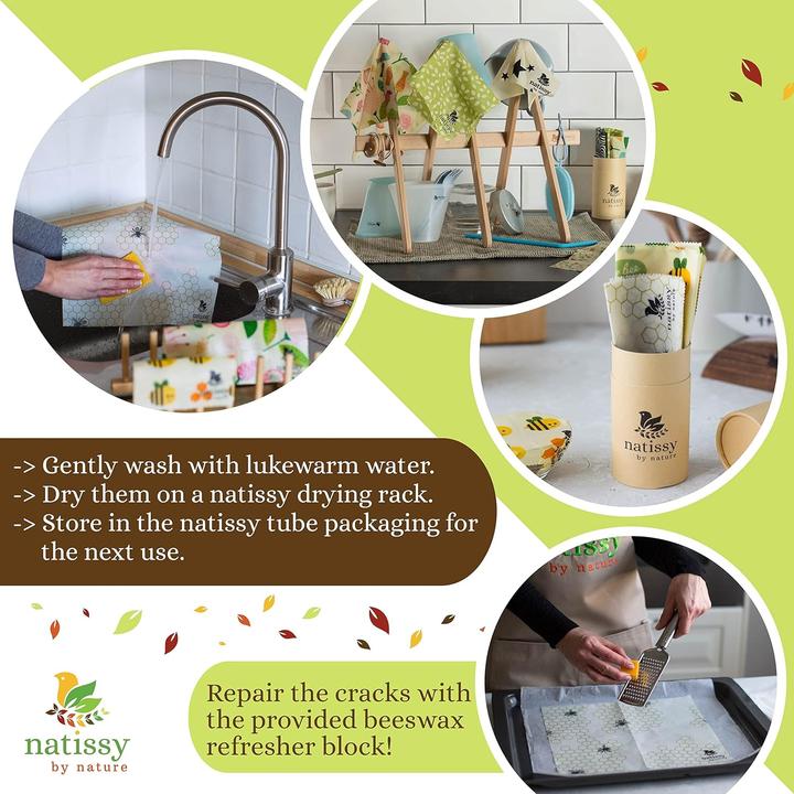 Actual product image Natissy Wax paper