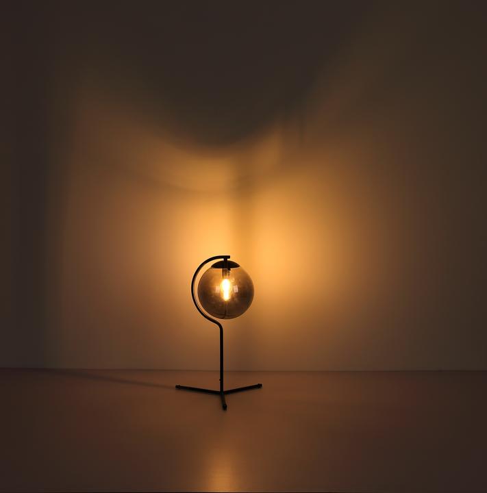 Actual product image Globo FLOOR LAMP METAL BLACK, 4XE14 (E14)