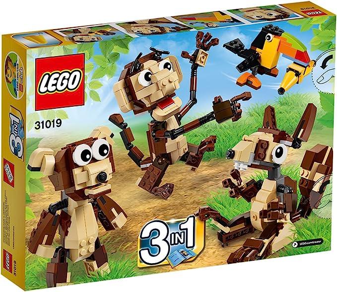 Produktbild LEGO Urwald Tiere (31019, LEGO Creator Expert)