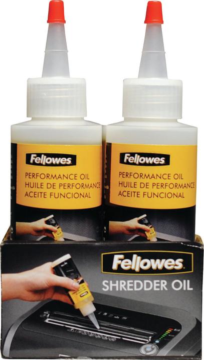 Actual product image Fellowes Document shredder oil, 120ml (Particle cut)