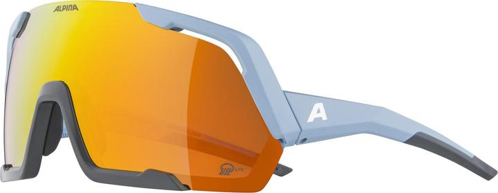 Immagine prodotto ALPINA SPORTS Razzo Q-Lite (Blu fumo opaco, Oro)