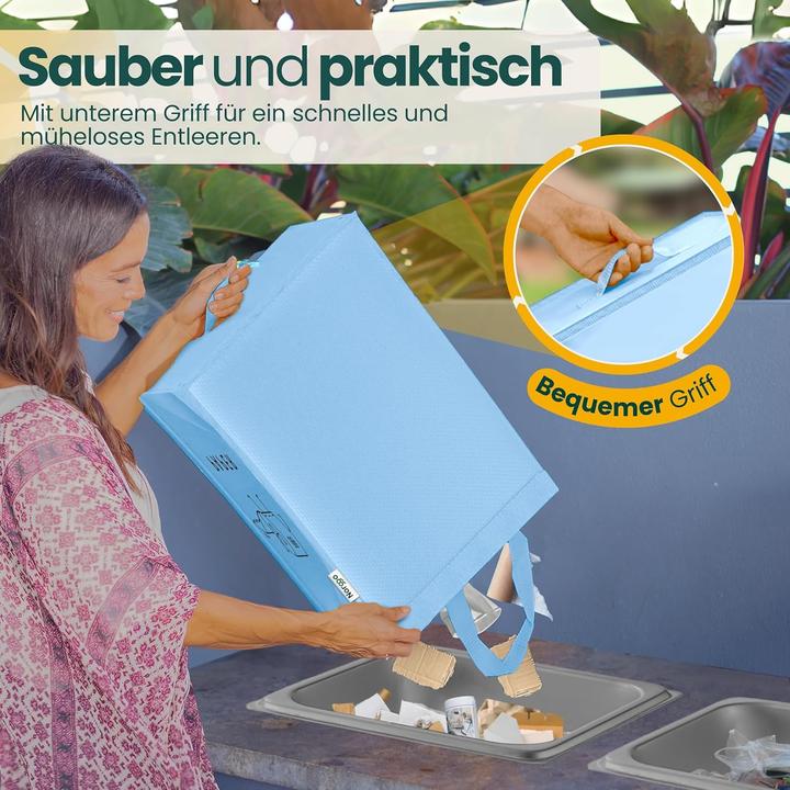 Produktbild Norggo 3fach Mülltrennsystem mit Tragegriffen (120 l)