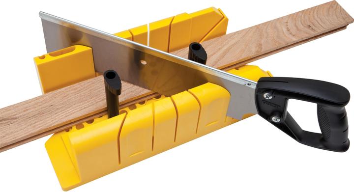 Actual product image Stanley Mitre box with saw