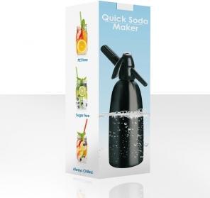 Immagine prodotto Art SAT SA-01C carbonatore Alluminio, Plastica Nero