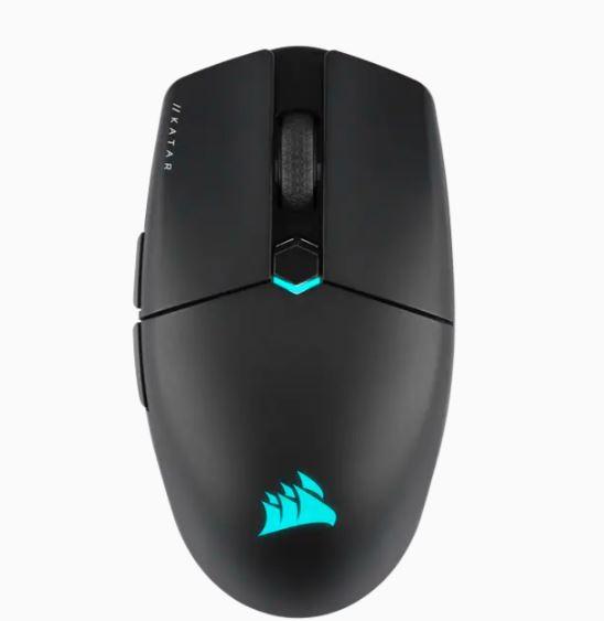 Produktbild Corsair Katar Elite RGB (Kabellos, Kabelgebunden)
