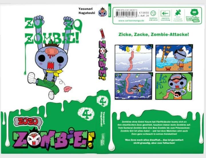 Produktbild Zozo Zombie 4 (Deutsch, Yasunari Nagatoshi, 2024)