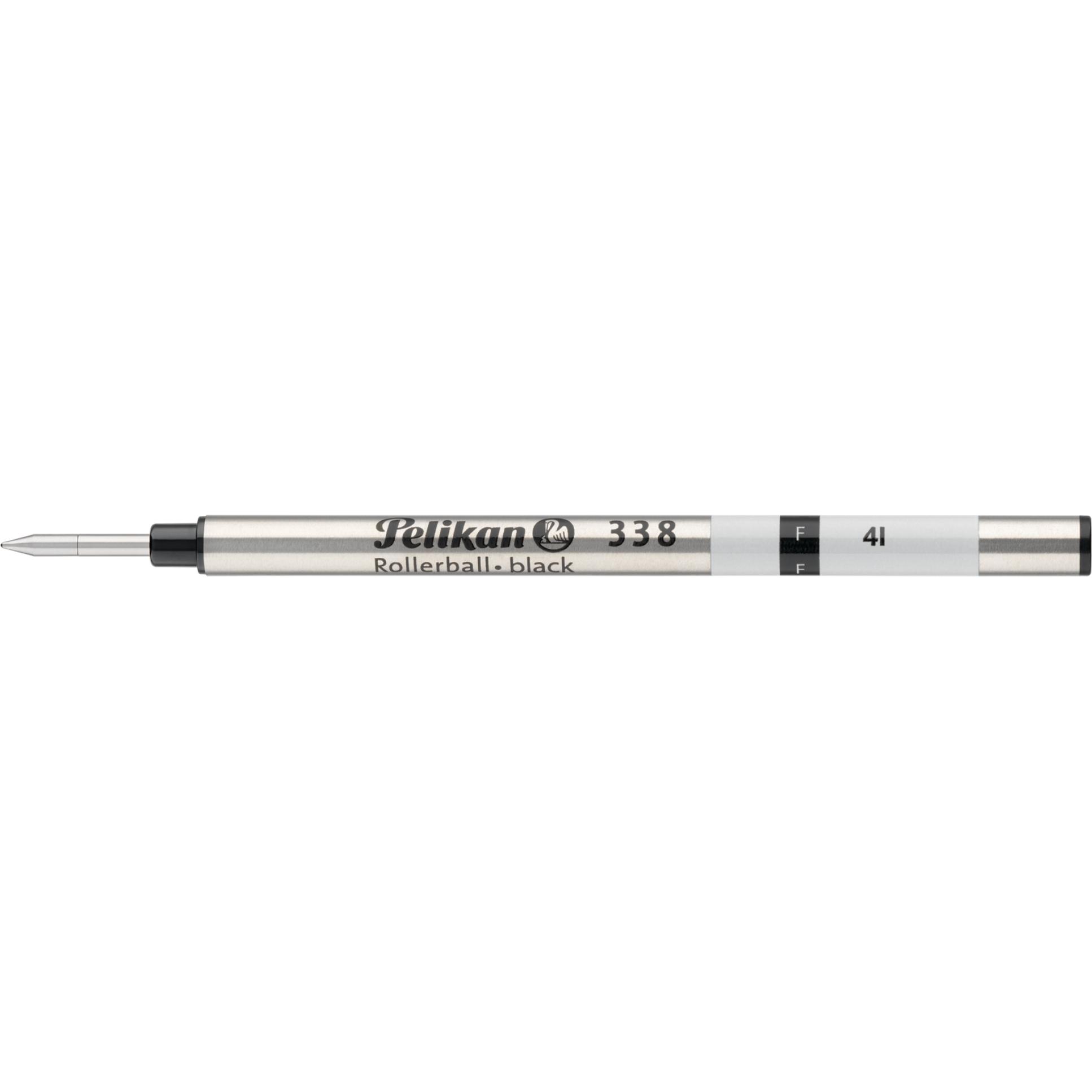 Pelikan, Ersatzpatrone, Rollerpatronen fein schwarz (Gelmine, Schwarz, 0.90 mm)