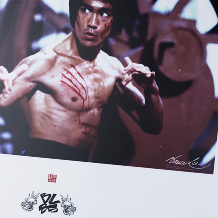 Actual product image Pulsar Superglide glas musemåtte v3 XL (Bruce Lee 85th Ed Billede) Forbedret overfladetekstur gi... (XL)