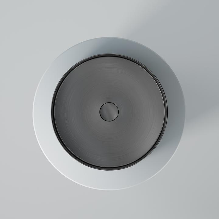 Produktbild Steinberg Série 442 lavabo à poser, rond, acier inox, sans trou pour robinet, sans trop-plein, 400x400x110mm (400 mm, 400 mm)